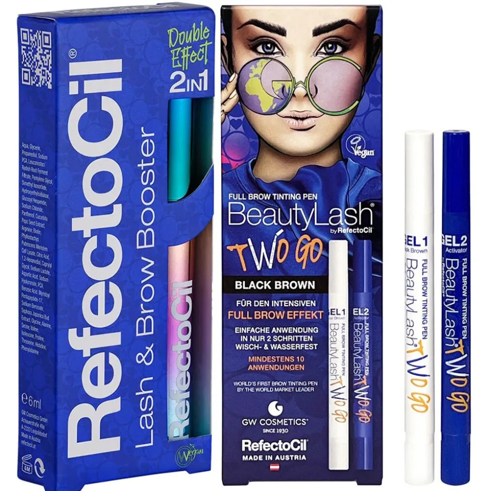 RefectoCil Booster & BeautyLash TWO GO Bundle