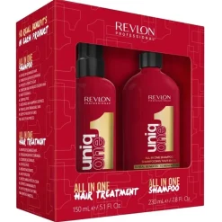 Revlon Uniq One Set Hair Treatment Classic + Shampoo