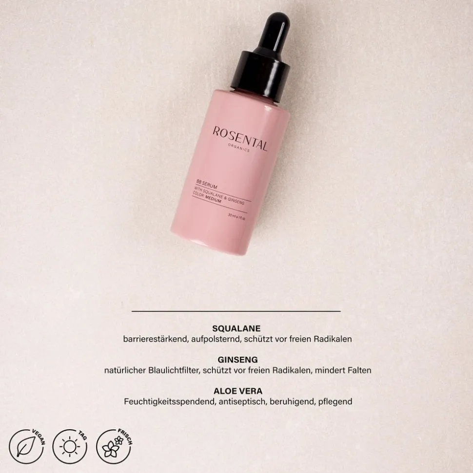 Rosental Organics BB Serum with Ginseng & Squalane Light 30 ml