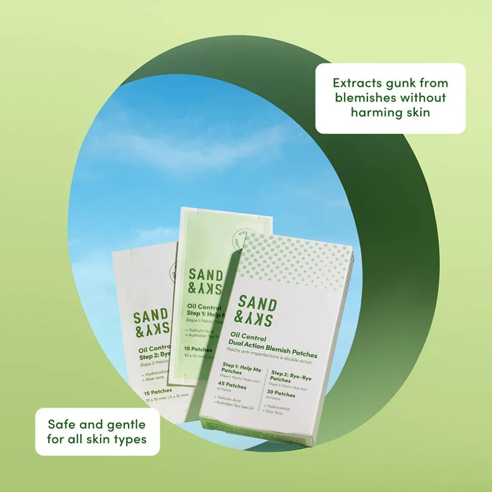 Sand & Sky Dual Action Blemish Patches 1 Stück