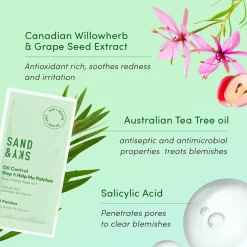 Sand & Sky Dual Action Blemish Patches 1 Stück