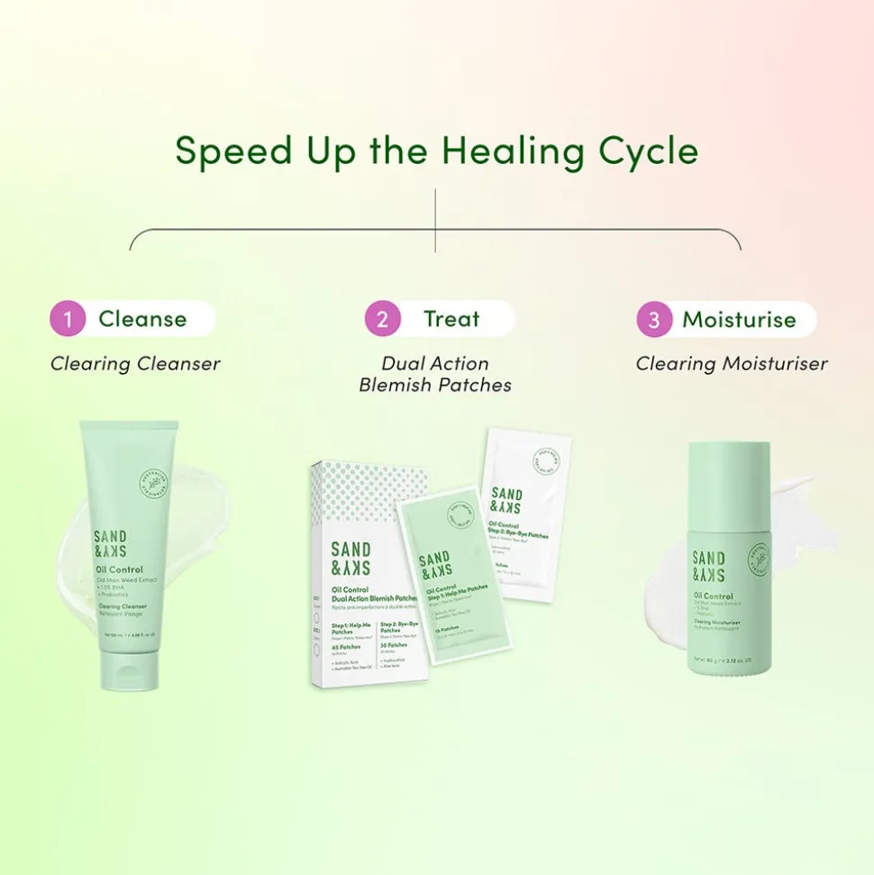 Sand & Sky Dual Action Blemish Patches 1 Stück