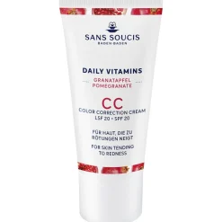 Sans Soucis Daily Vitamins CC Color Correction Cream LSF 20 Anti-Rötungen 30 ml