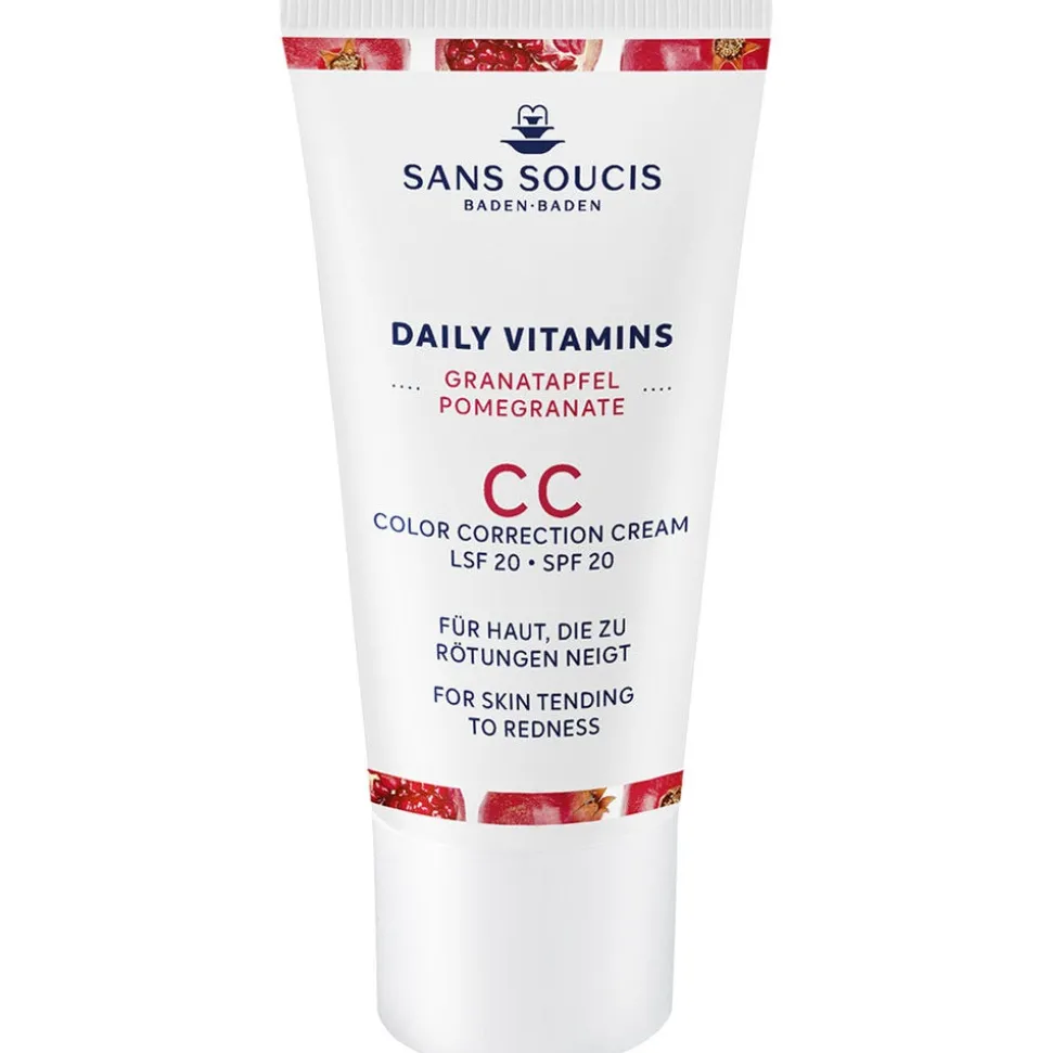Sans Soucis Daily Vitamins CC Color Correction Cream LSF 20 Anti-Rötungen 30 ml