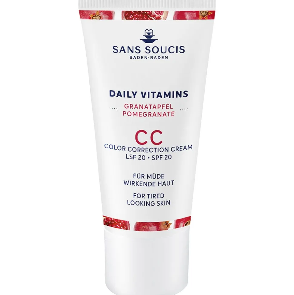 Sans Soucis Daily Vitamins Color Correction Cream LSF 20 Anti-Müdigkeit 30 ml