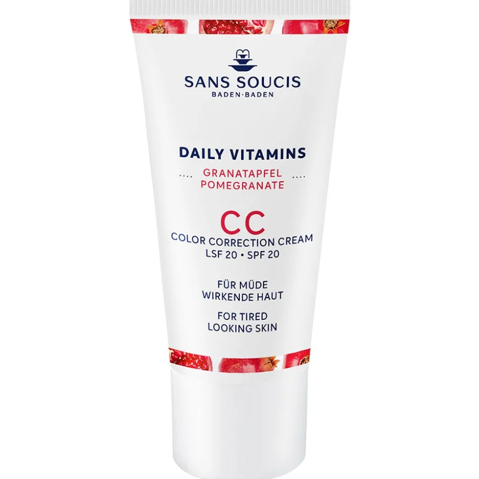 Sans Soucis Daily Vitamins Color Correction Cream LSF 20 Anti-Müdigkeit 30 ml
