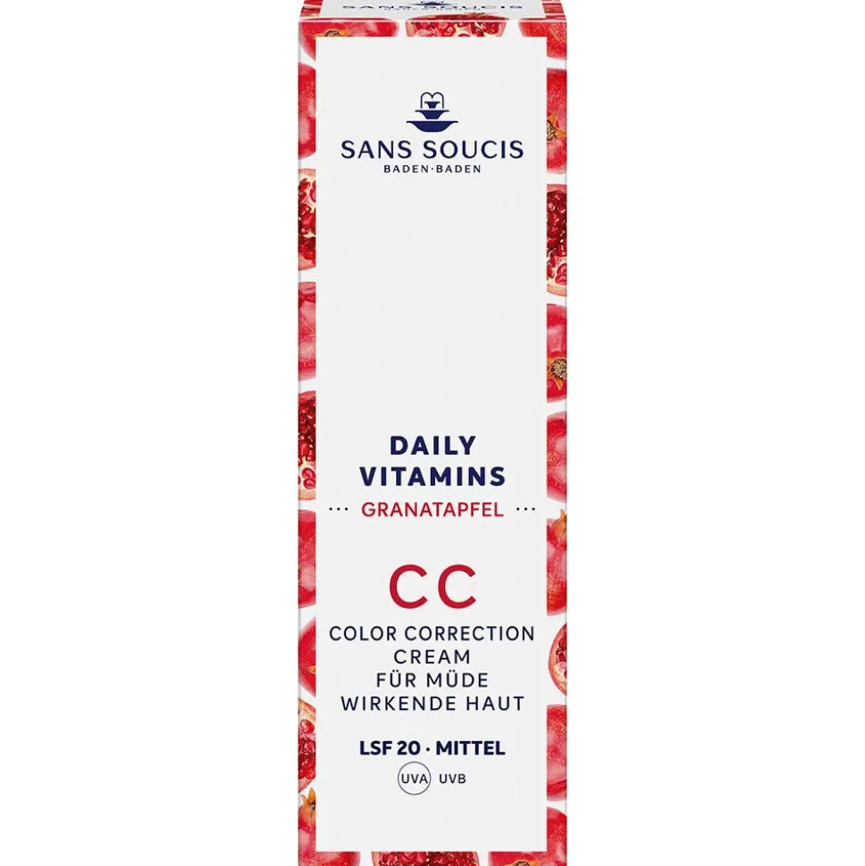 Sans Soucis Daily Vitamins Color Correction Cream LSF 20 Anti-Müdigkeit 30 ml