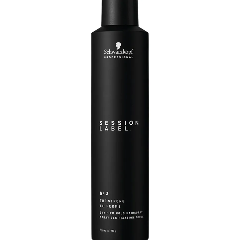 Schwarzkopf Session Label The Strong Dry Firm Hold Hairspray 300 ml