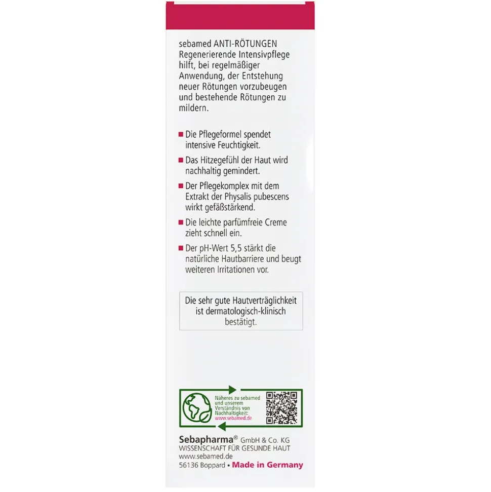 sebamed Anti Rötungen regenerierende Intensivpflege 50 ml