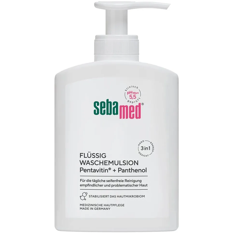 sebamed Flüssig Wasch-Emulsion mit Spender 200 ml