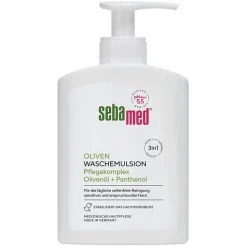 sebamed Flüssig Wasch-Emulsion Olive mit Spender 200 ml