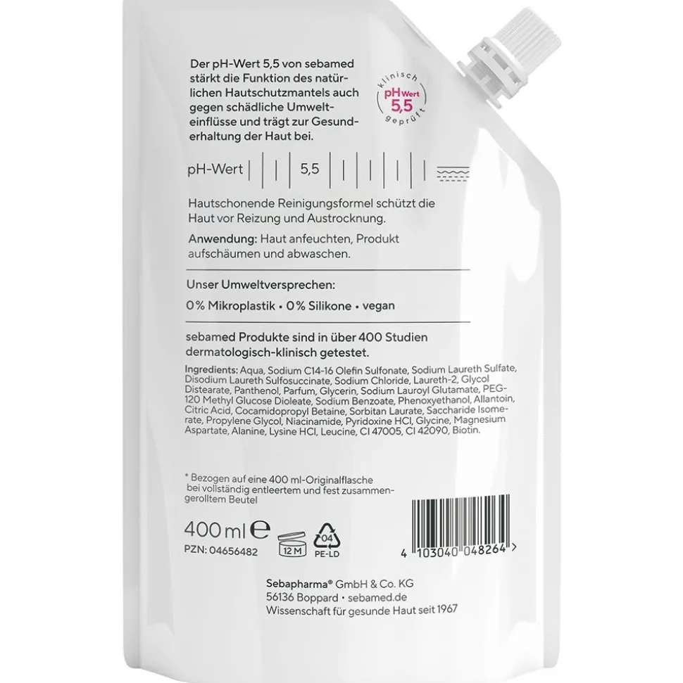 sebamed Nachfüllbare Flüssig Wasch-Emulsion 400 ml