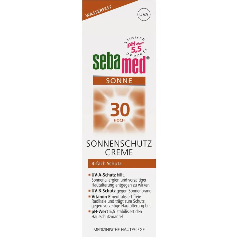 sebamed Sonnenschutz Creme LSF 30, 75 ml