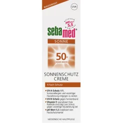 sebamed  Sonnenschutz Creme LSF 50+, 75 ml