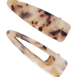 Solida Haarclip braun gemustert 2 Stück