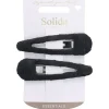 Solida Haarclips schwarz 2 Stk.
