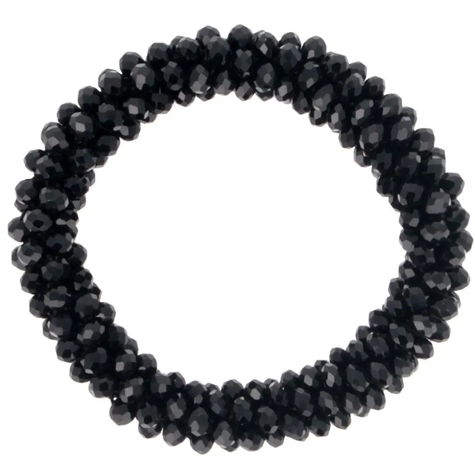 Solida Haargummi schwarz Strass 1 Stk.