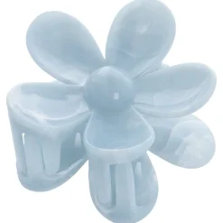 Solida Haarklammer Blume blau