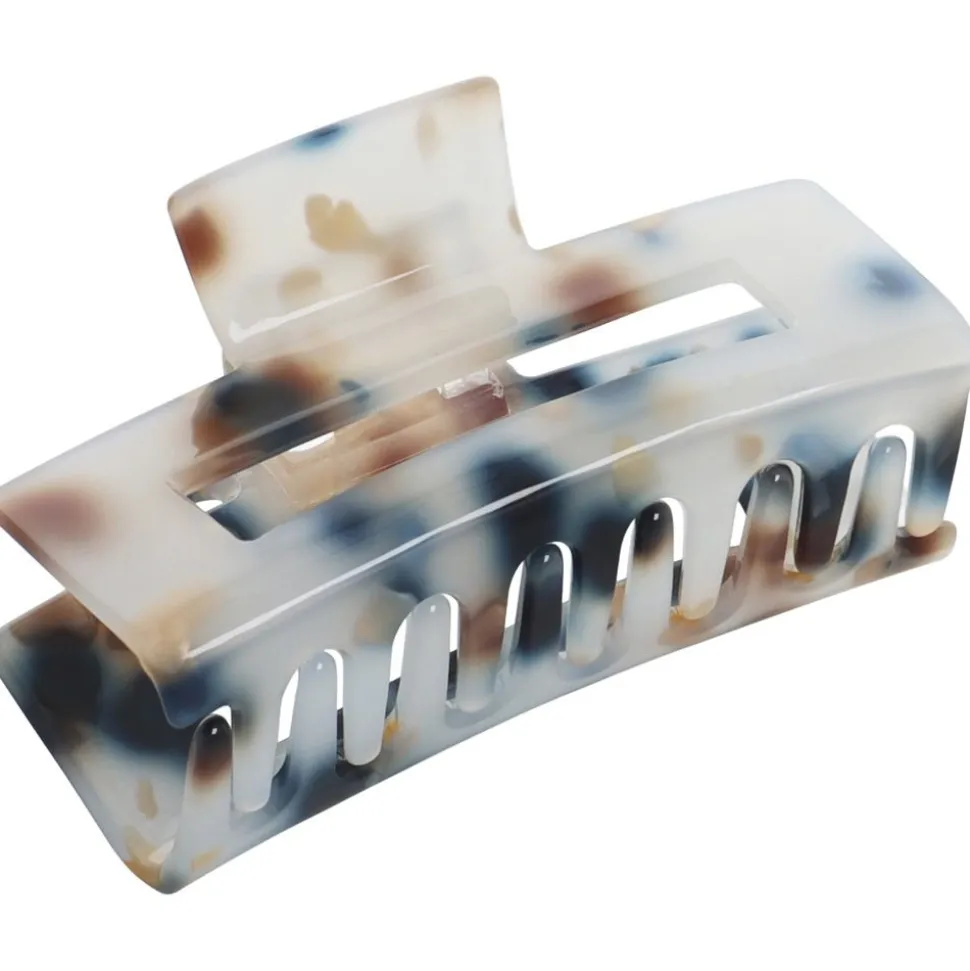 Solida Haarklammer marmoriert mehrfarbig