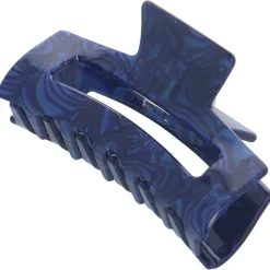 Solida Haarklammer rechteckig blau