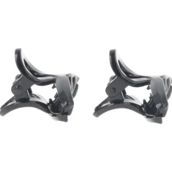 Solida Haarklammer schwarz shiny 2 Stück