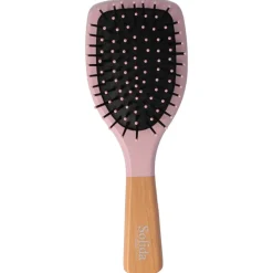 Solida Mini Paddle Brush Rosa Spitze Print