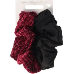 Solida Scrunchie mehrfarbig 2 Stück
