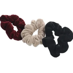 Solida Scrunchie mehrfarbig 7 cm 3 Stück