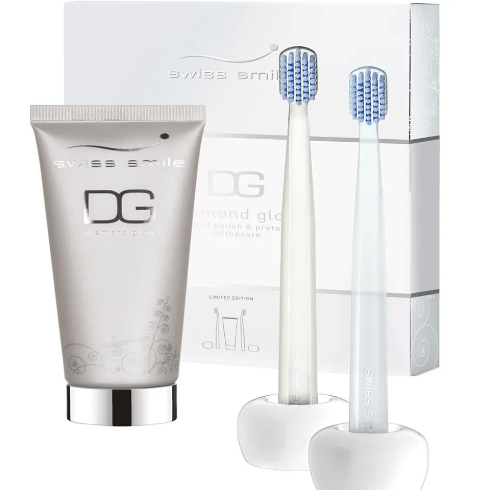 Swiss Smile Ritual Diamond Glow 5-teiliges Zahnpflege Set