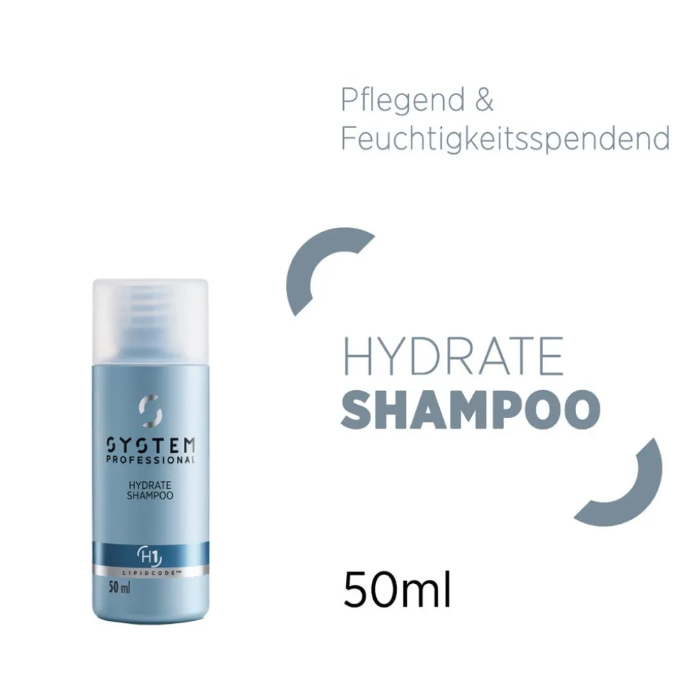 System Professional H1 Hydrate Feuchtigkeitspflege Shampoo 50 ml
