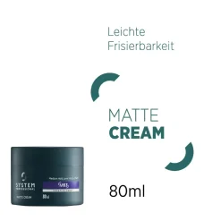 System Professional M63 System Man Matte Haarcreme für Männer 80 ml