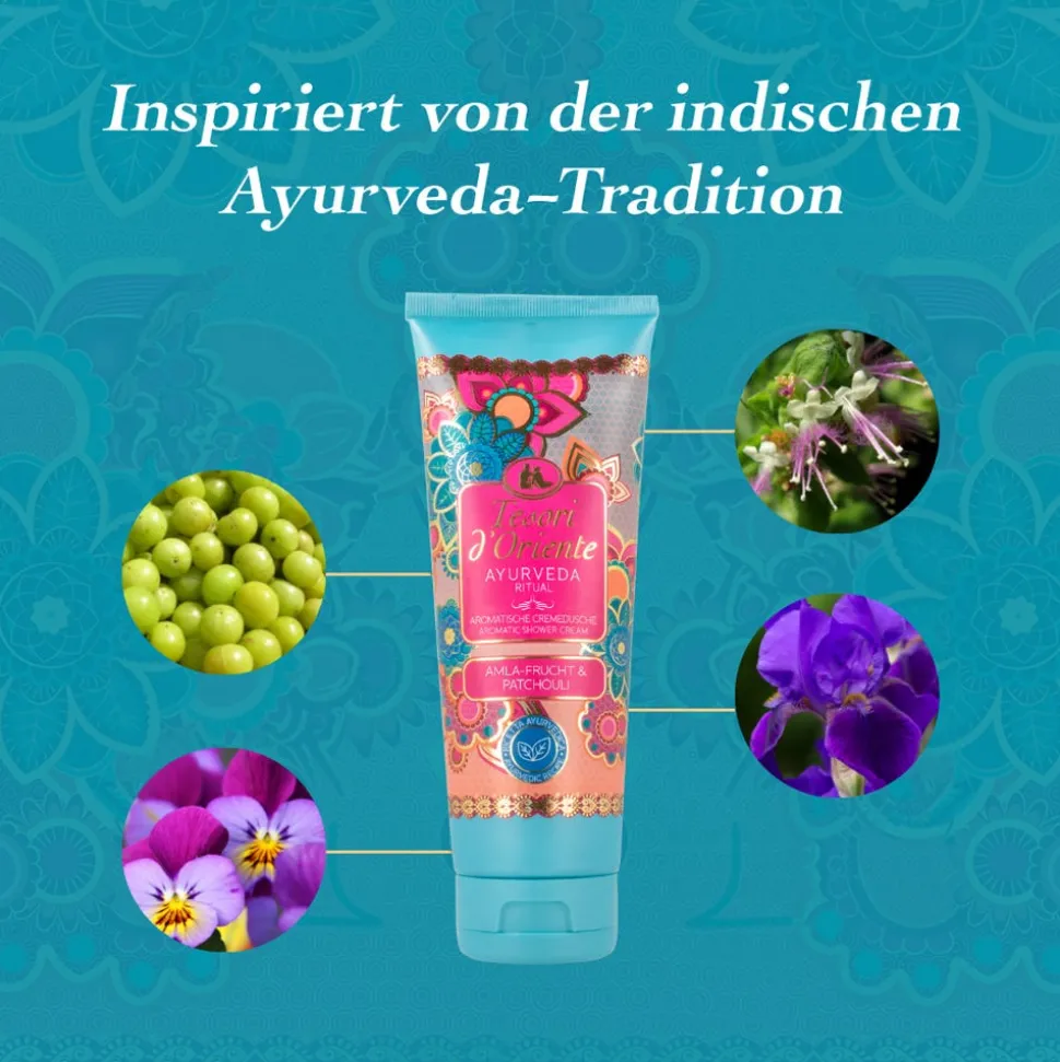 Tesori d'Oriente Cremedusche Ayurveda Mini 75 ml