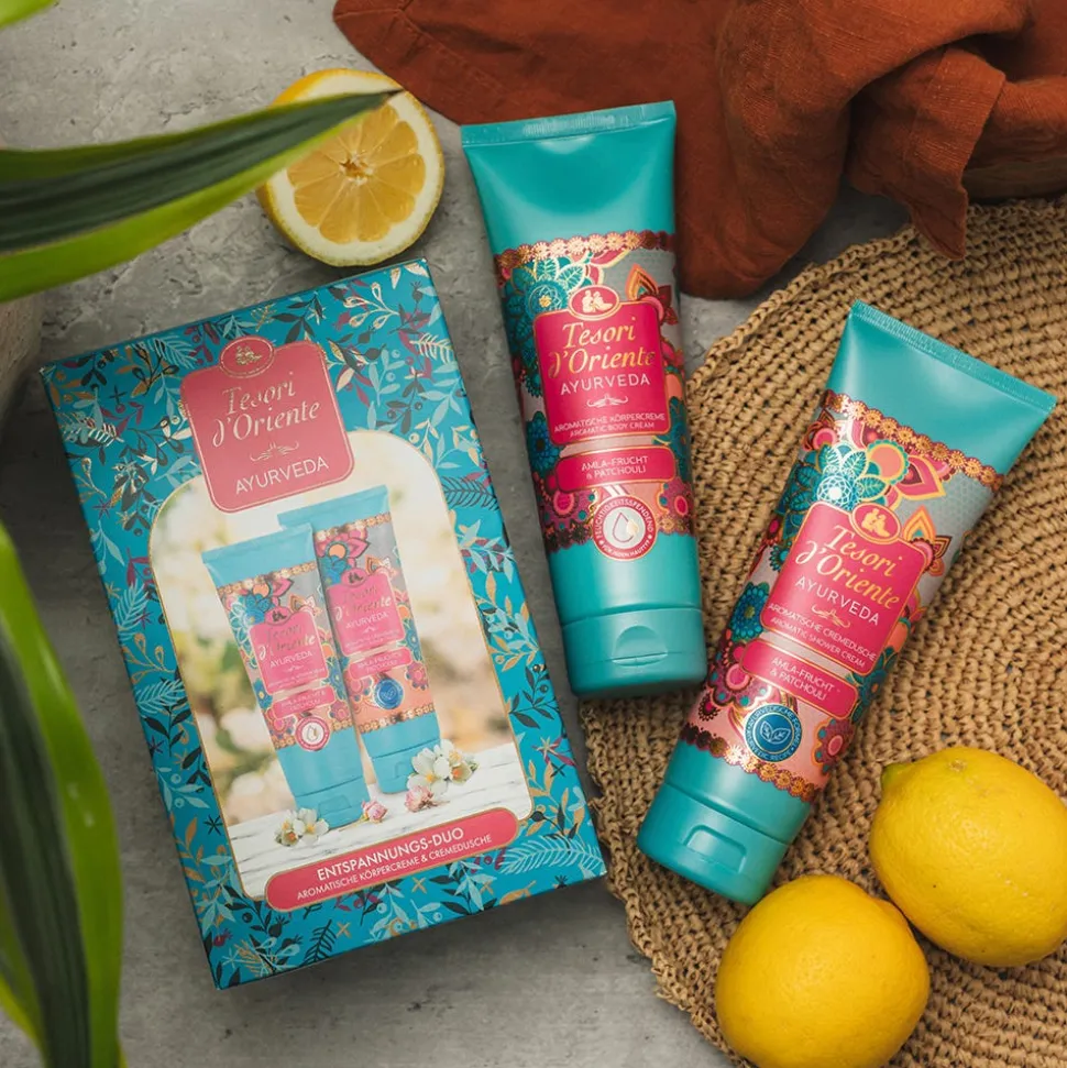 Tesori d'Oriente Geschenkset Ayurveda 2x250 ml