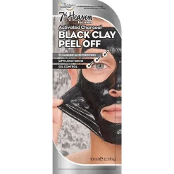 7th Heaven Men 2in1 schwarze Tonerde Peel-Off 10ml