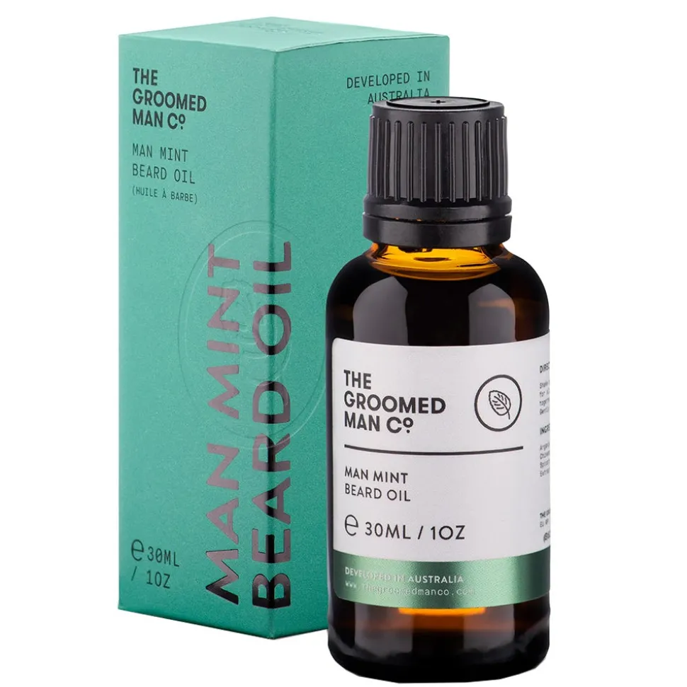 The Groomed Man Man Mint Beard Oil 30 ml