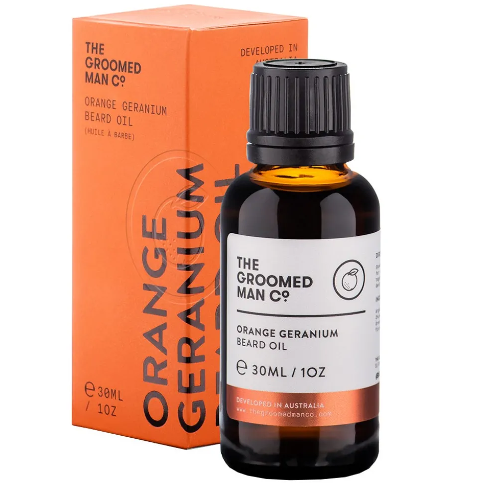 The Groomed Man Orange Geranium Beard Oil 30 ml
