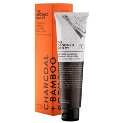 The Groomed Men Activated Charcoal Body Scrub 170 ml