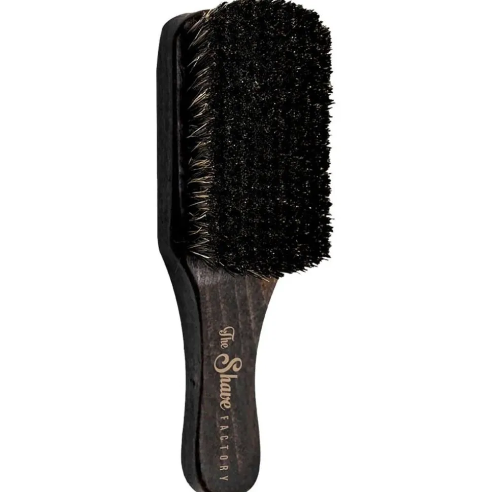 The Shave Factory Fade Beard Hair Brush schwarz