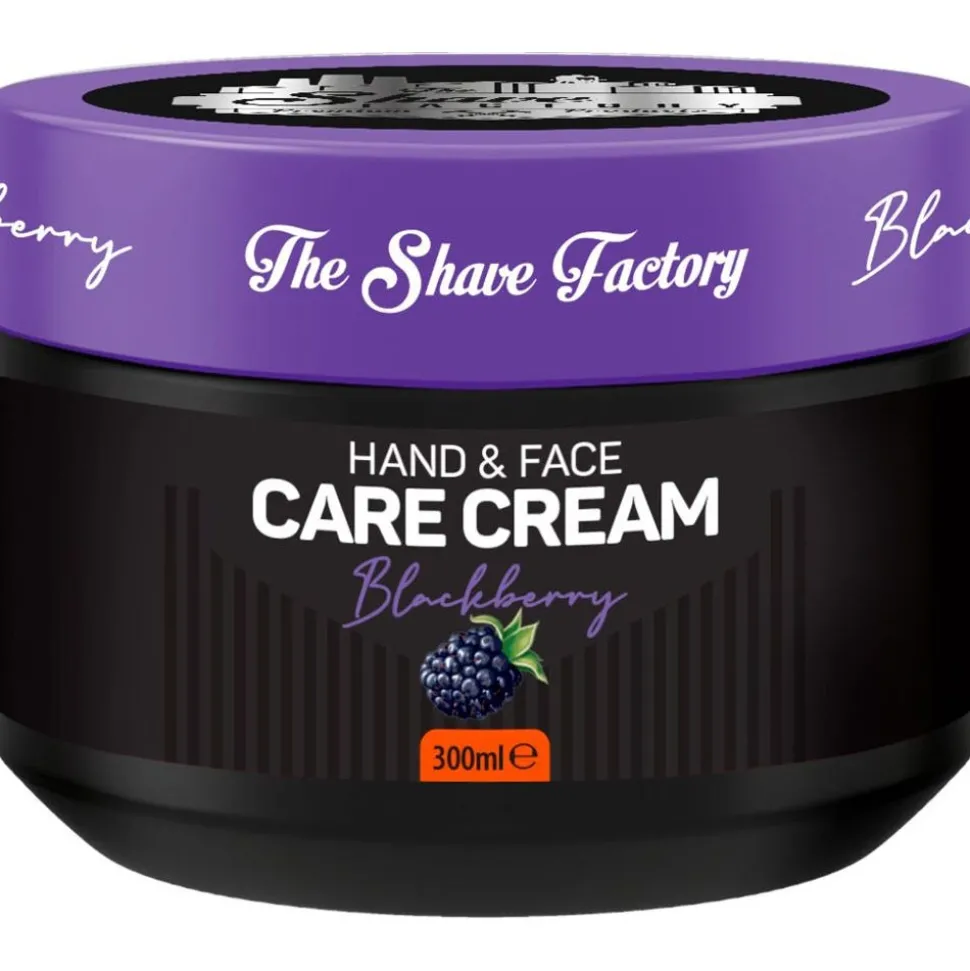 The Shave Factory Hand & Face Care Cream Blackberry 300 ml