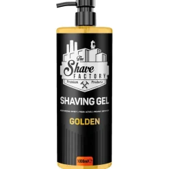The Shave Factory Shaving Gel Golden 1000 ml