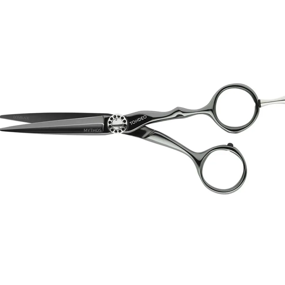 Tondeo Haarschneideschere MYTHOS BLACK Offset 6.0 CONBLADE