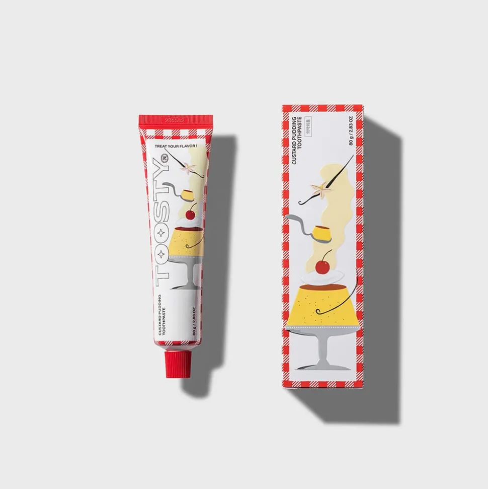 TOOSTY Custard Pudding Toothpaste 80 g