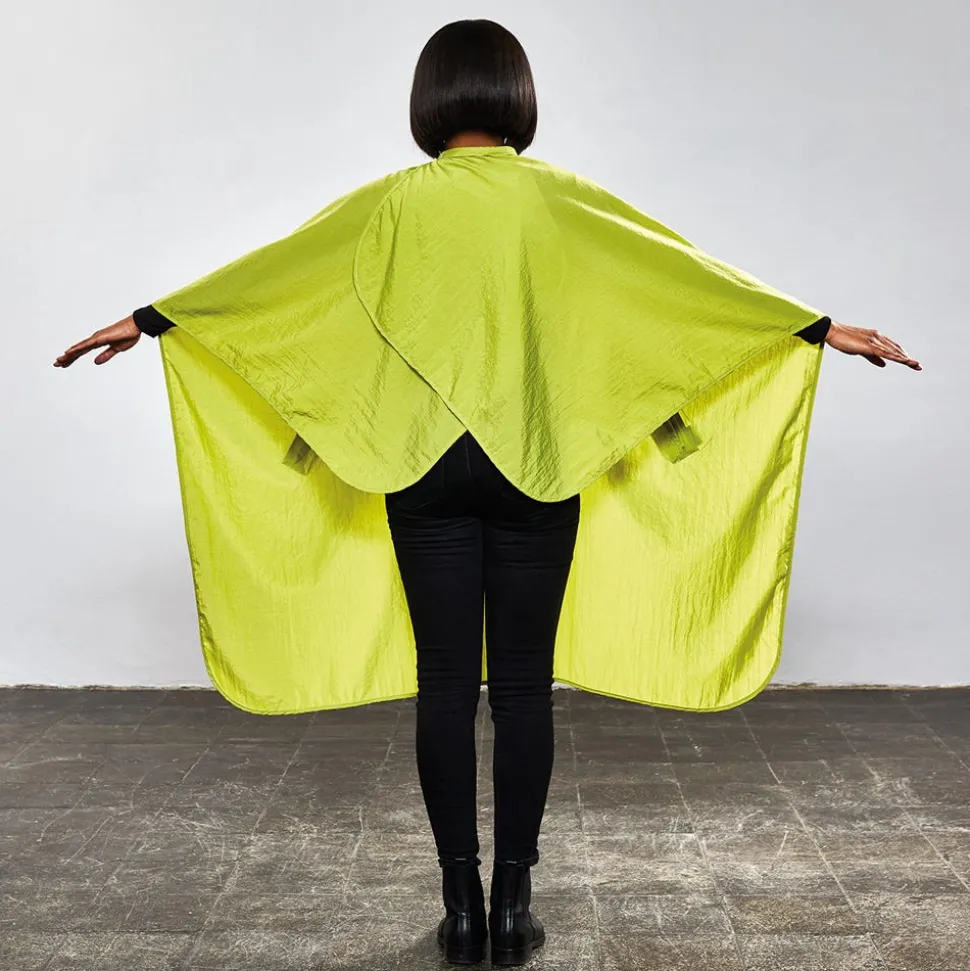 Trend-Design Classic Haarschneideumhang Farngrün