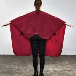 Trend-Design Classic Schneideumhang Burgundrot