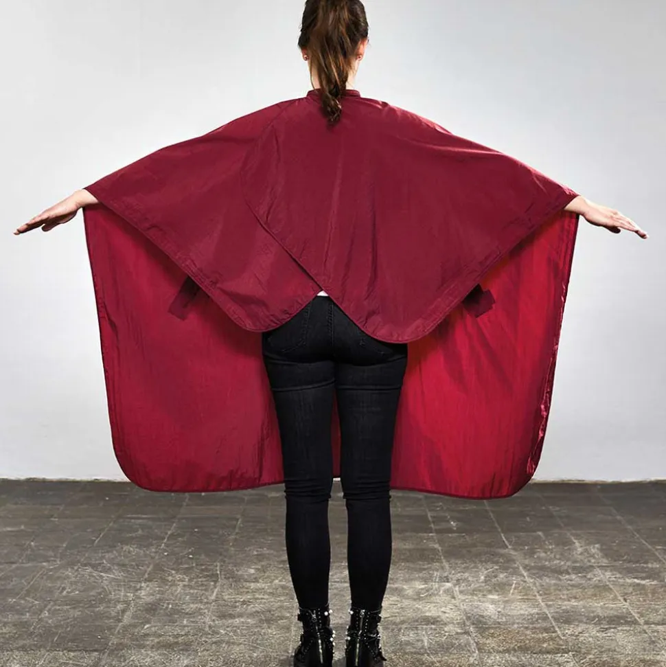 Trend-Design Classic Schneideumhang Burgundrot