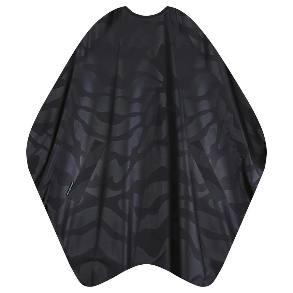 Trend-Design NANO Compact Färbeumhang mit Druckverschluss Schwarz