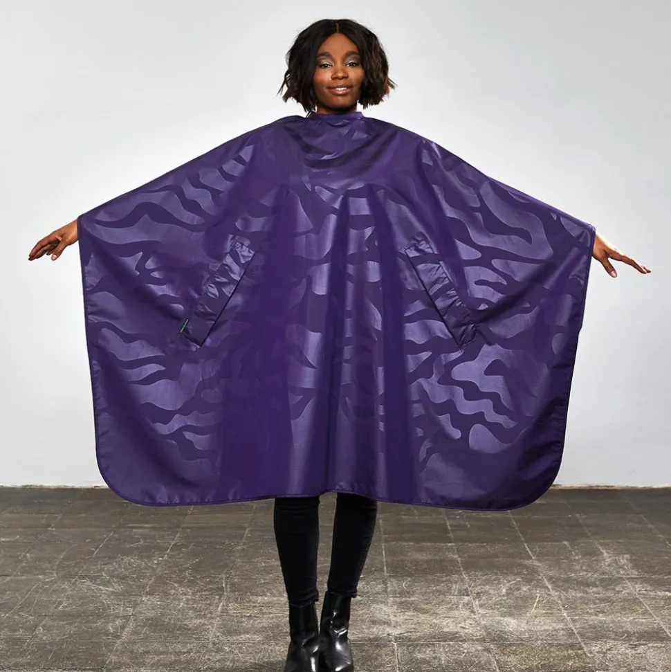 Trend-Design NANO Compact Färbeumhang Violett