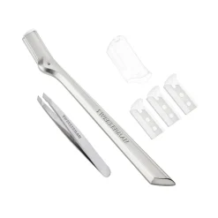 Tweezerman Brow Razor & Mini Slant Tweezer Set