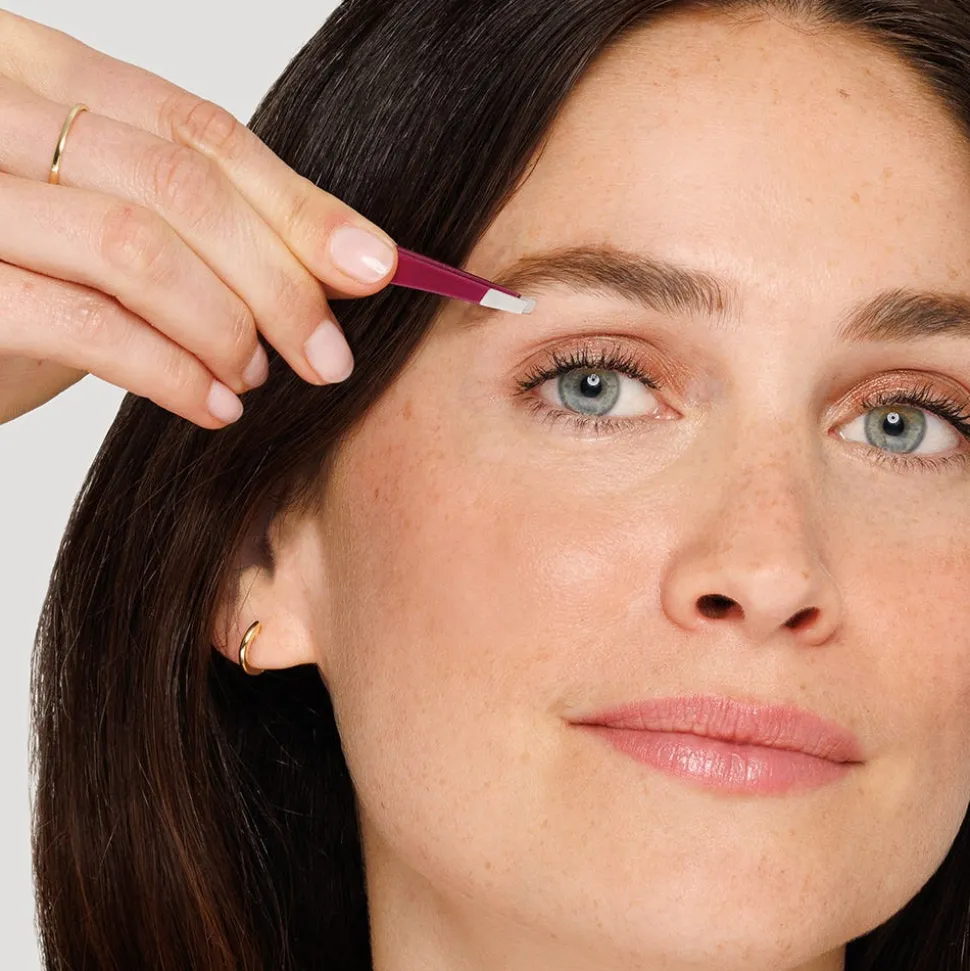 Tweezerman Celestial Fuchsia Mini Slant Tweezer