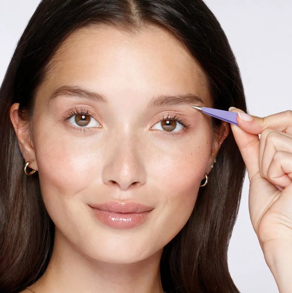 Tweezerman Mini Slant and Point Tweezer Set-Oval